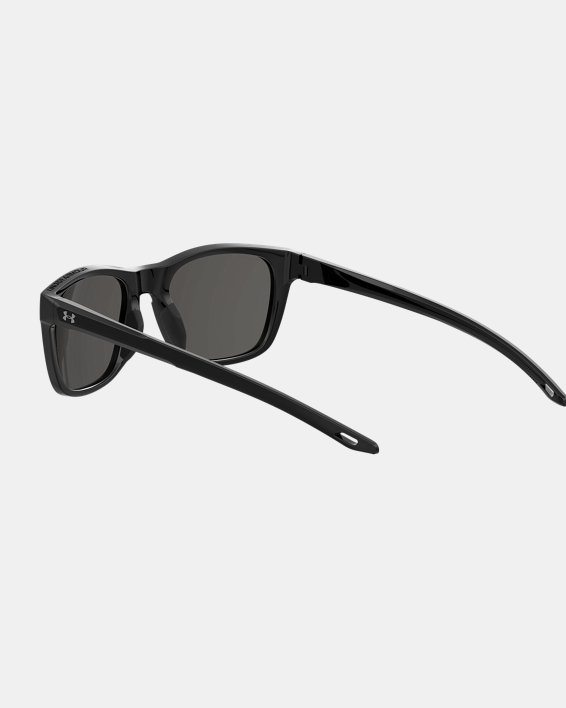 Unisex UA Raid Polarized Sunglasses, Black, pdpMainDesktop image number 4